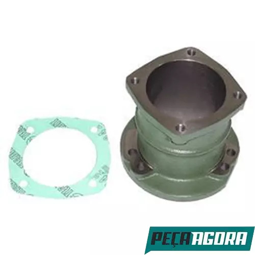 CILINDRO COMPRESSOR 77MM 6 FUROS MB MERCEDES BENZ 1111 1113  (3141310102A)