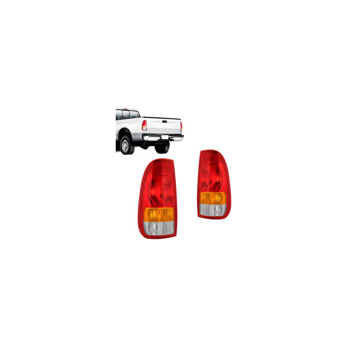 LANTERNA TRASEIRA ESQUERDO F250 1999 A 2010 (RFPD468E)