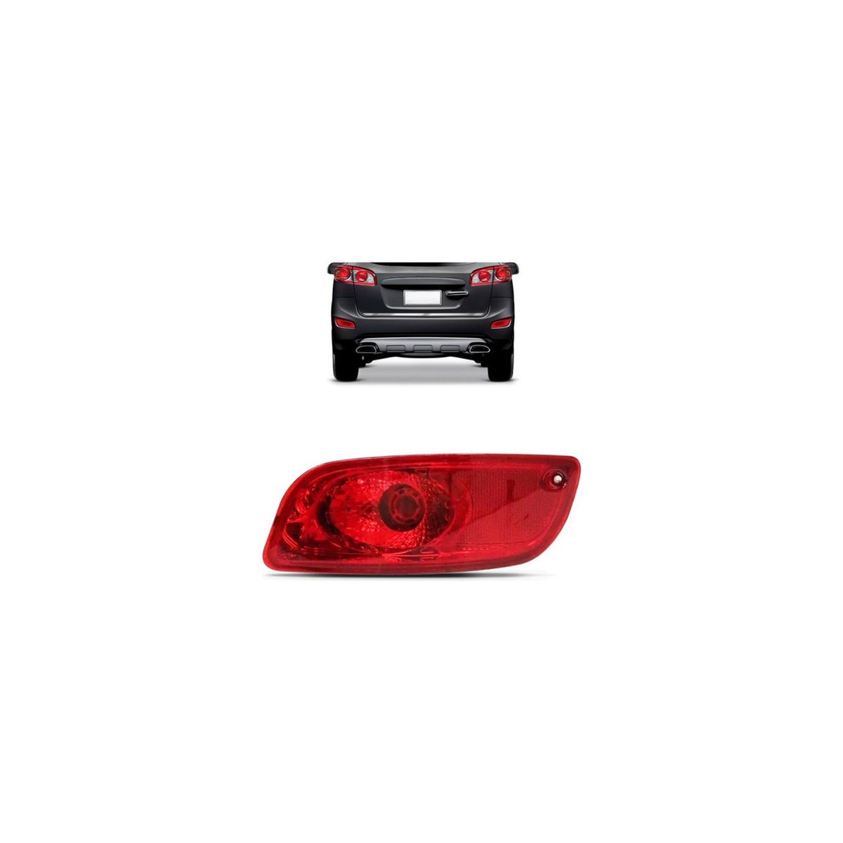 LANTERNA TRASEIRA PARACHOQUE DIREITO SANTA FE 2006 A 2010 (RF22968)