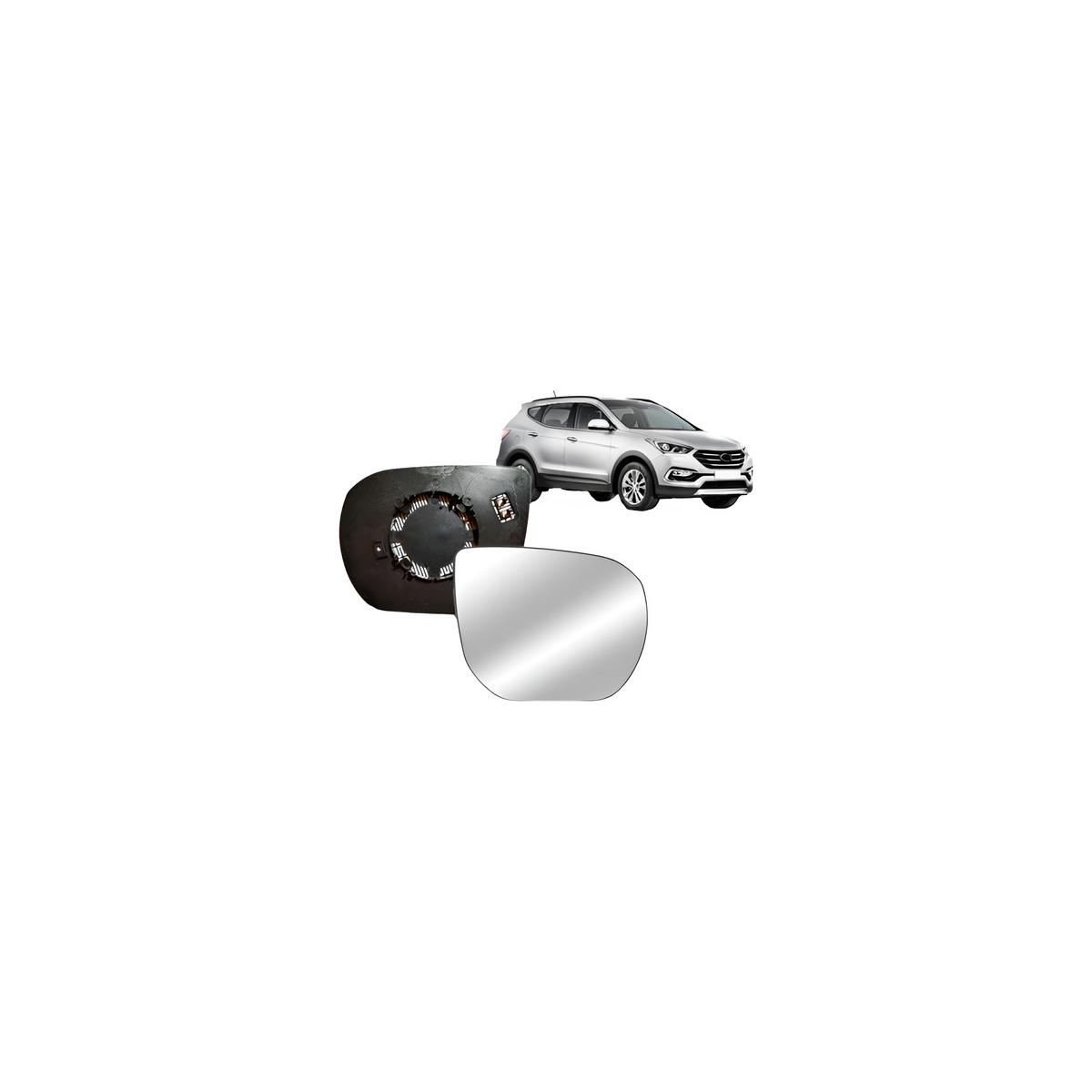 LENTE DE RETROVISOR ESQUERDO SANTA FE 2014 A 2019 (RF31569)