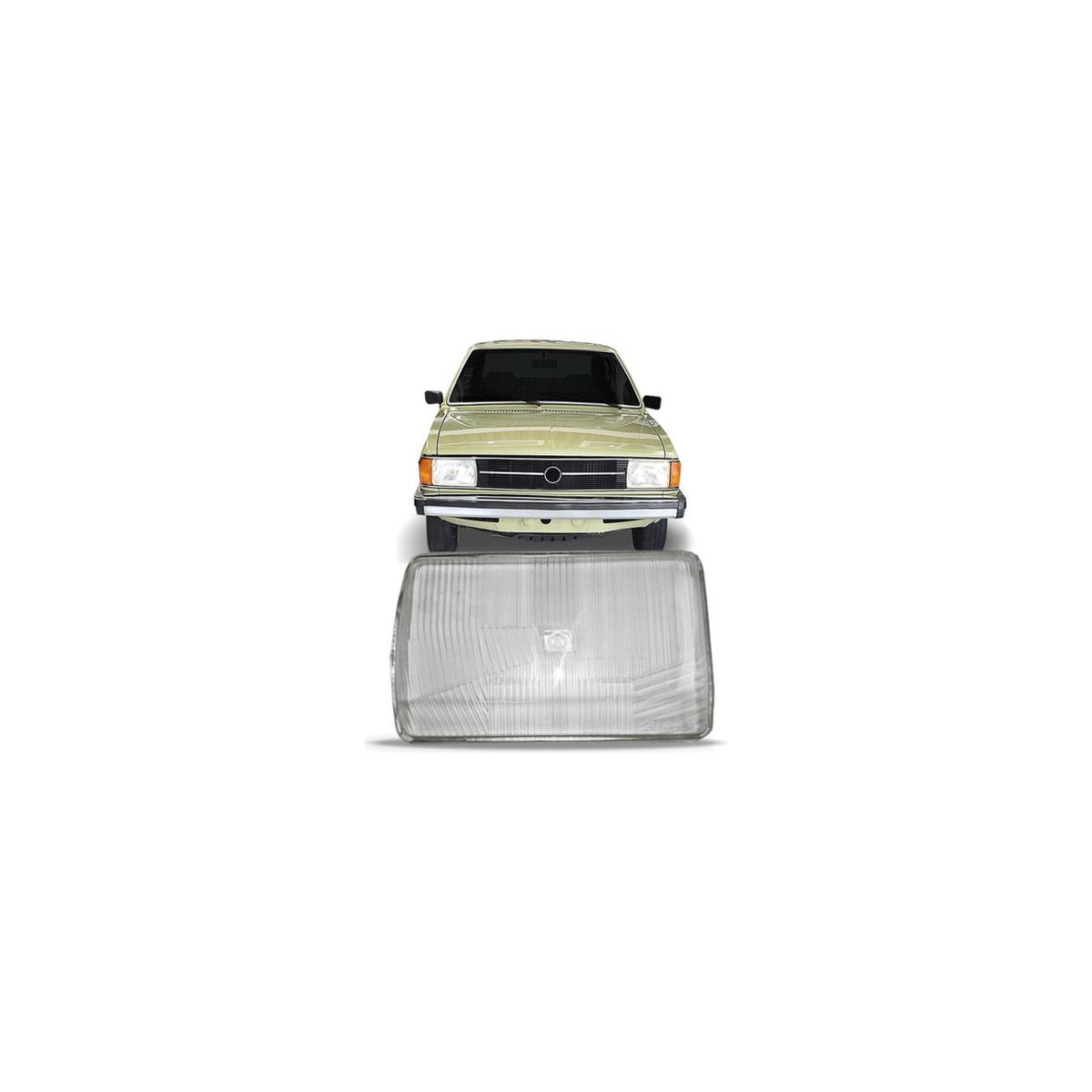 LENTE DO FAROL ESQUERDO PASSAT 1979 A 1982 (RFRC225)