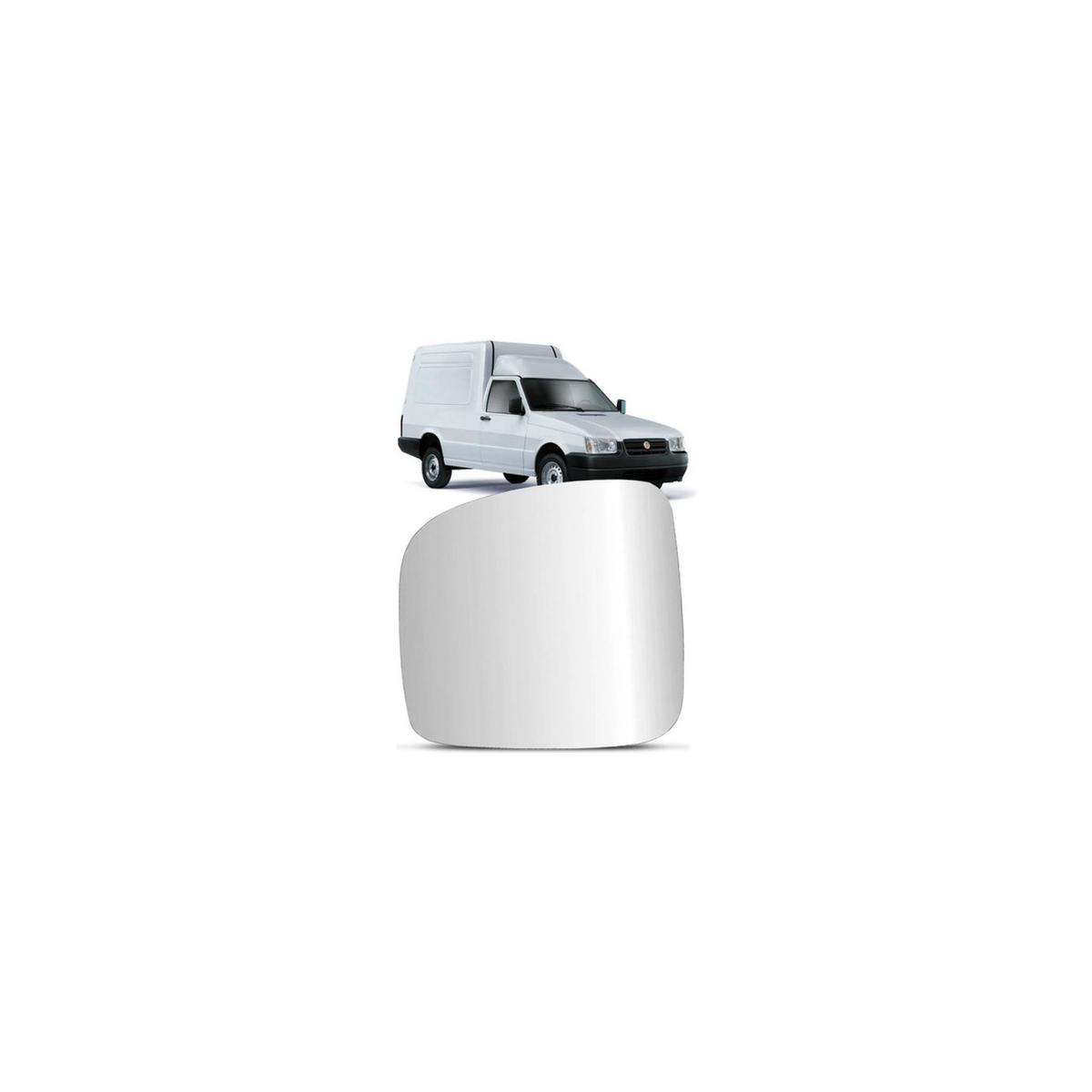 LENTE ESPELHO RETROVISOR DIREITO FIORINO 2011 A 2013 (RFRTUM78)