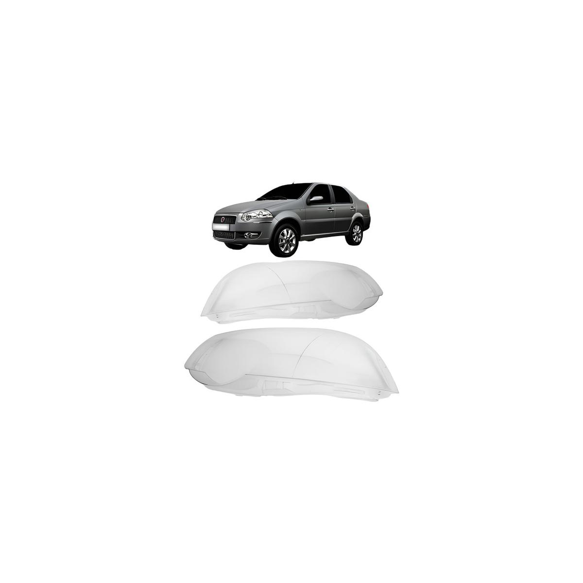 LENTE FAROL ESQUERDO PALIO 2009 A 2020 (RF16827)