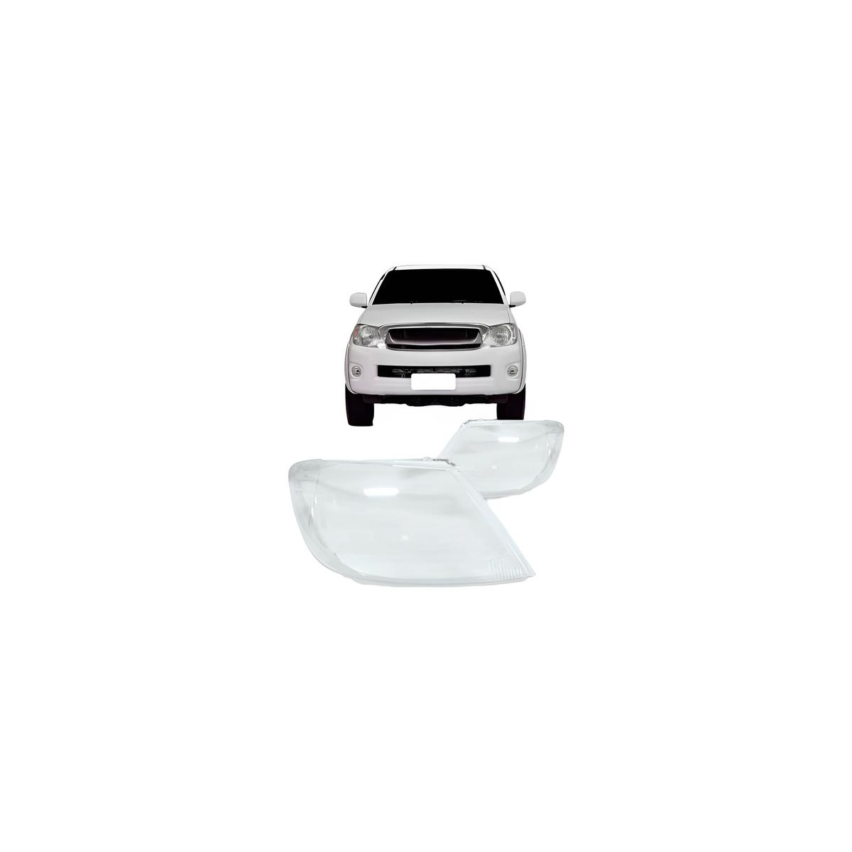 LENTE FAROL ESQUERDO HILUX 2005 A 2011 (RF22725)