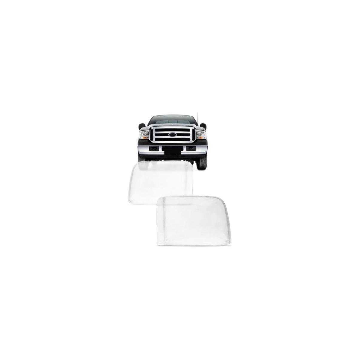 LENTE FAROL DIREITO F250 2006 A 2012 (RF22728)