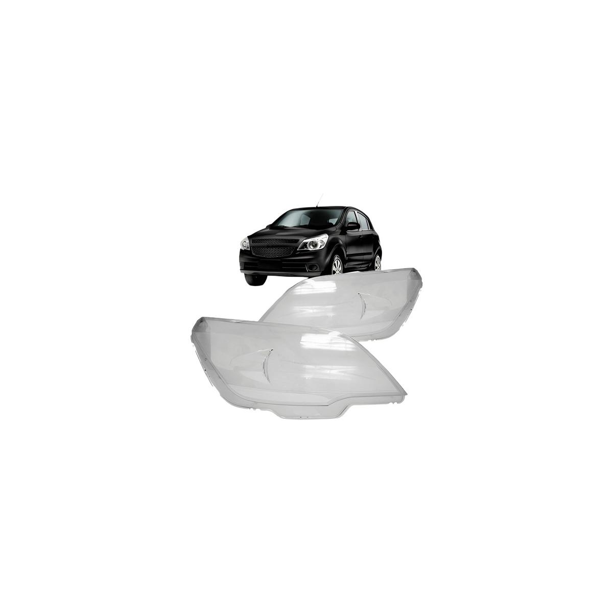 LENTE FAROL ESQUERDO AGILE 2009 A 2014 (RF22737)