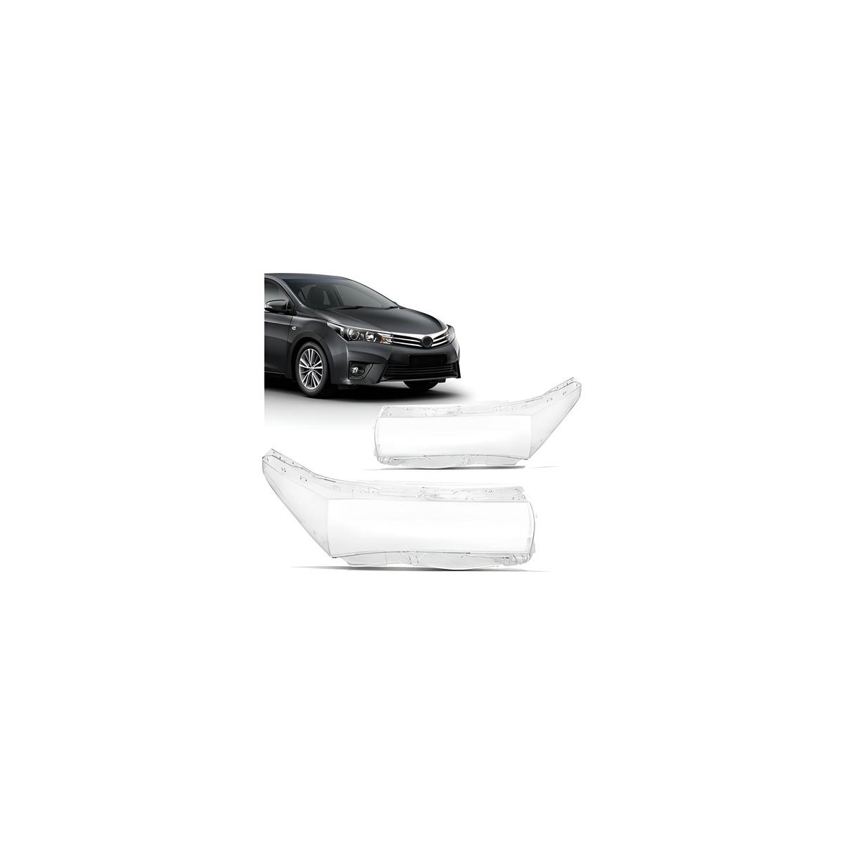 LENTE FAROL ESQUERDO COROLLA 2014 A 2017 (RF25173)