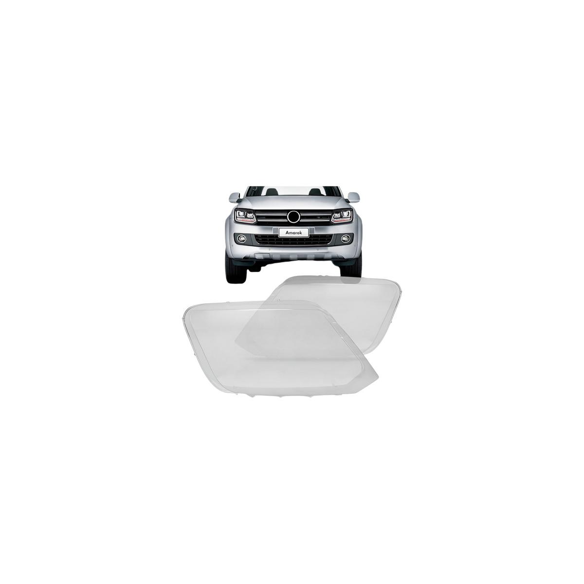 LENTE FAROL ESQUERDO AMAROK 2010 A 2016 (RF26803)