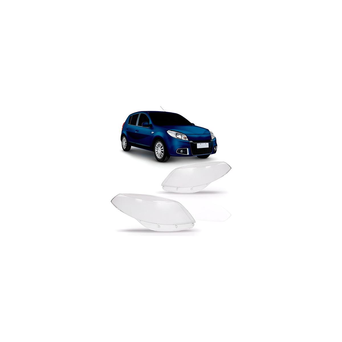 LENTE FAROL DIREITO SANDERO 2012 A 2014 (RF26816)