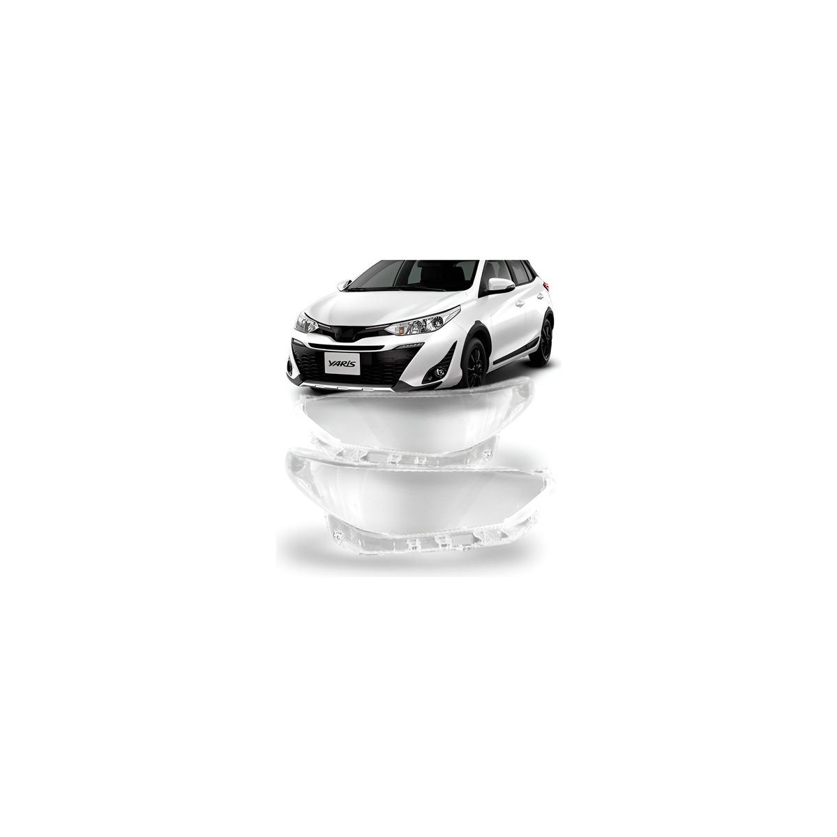 LENTE FAROL ESQUERDO YARIS 2018 A 2024 (RF30015)