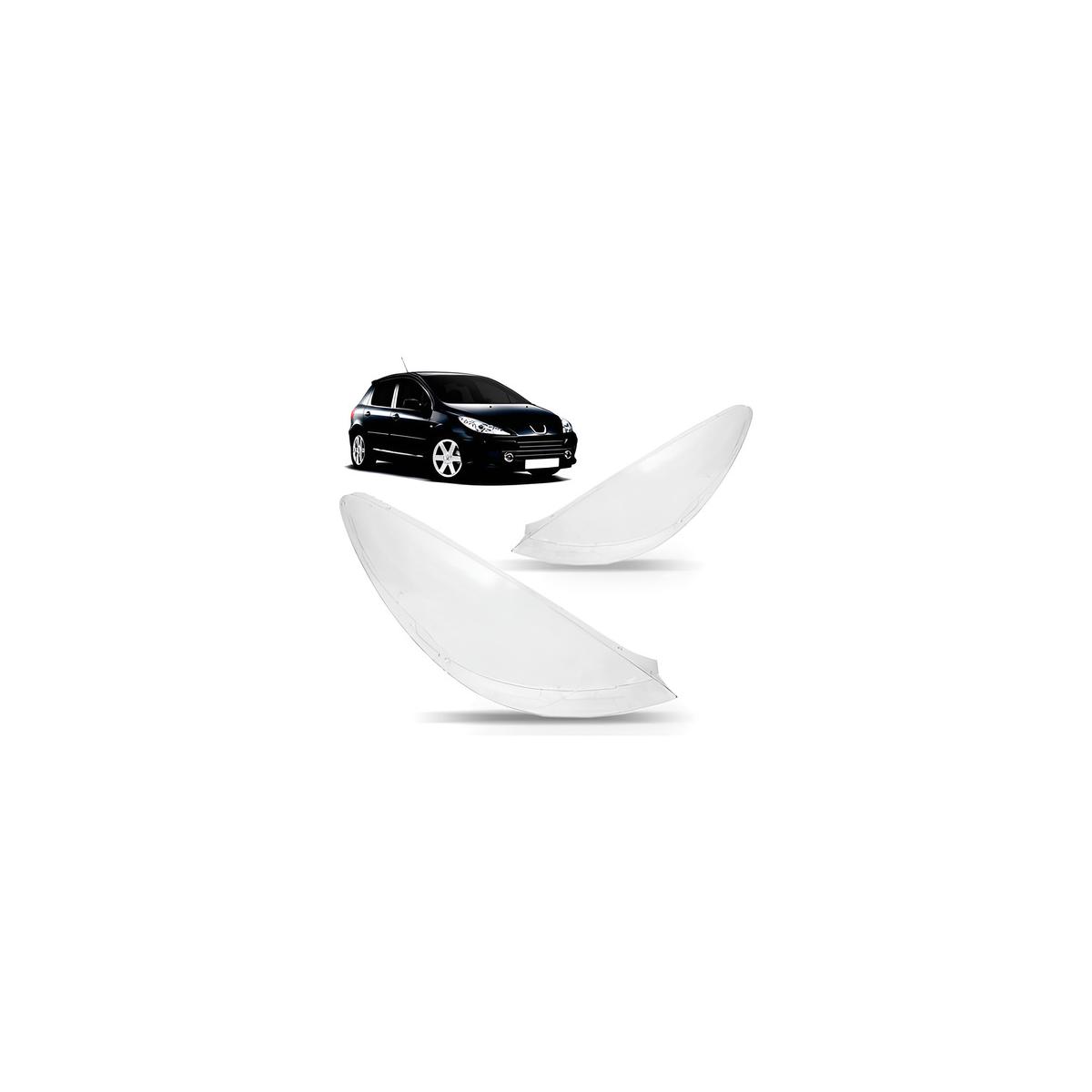 LENTE FAROL ESQUERDO 307 2007 A 2012 (RF30921)