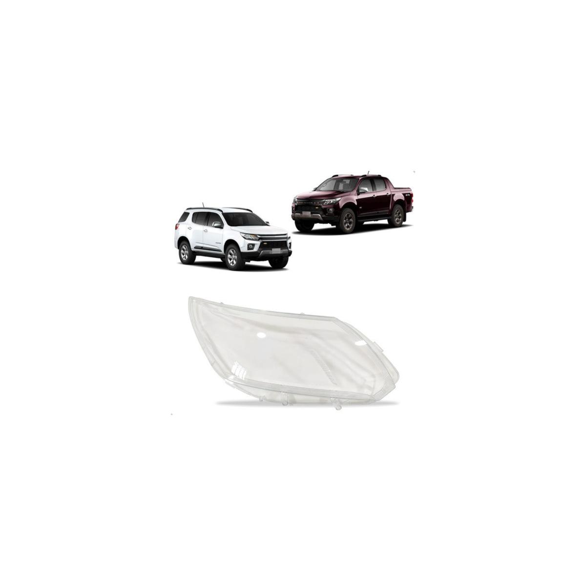 LENTE FAROL DIREITO S10 2017 A 2024 (RF32878)