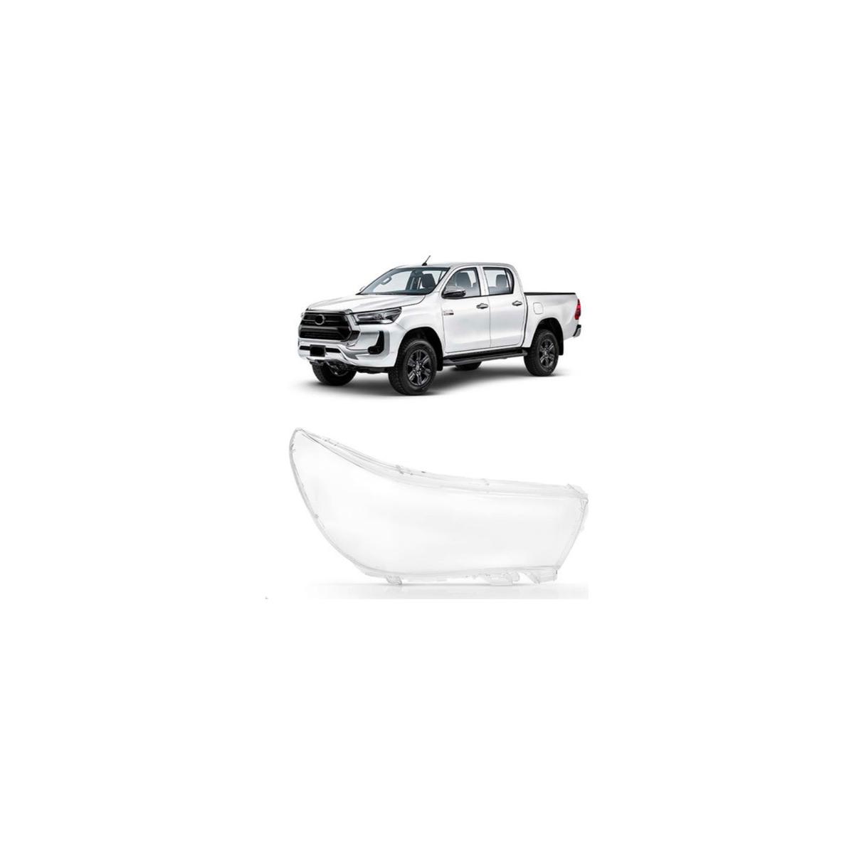 LENTE FAROL ESQUERDO HILUX 2021 A 2024 (RF32881)