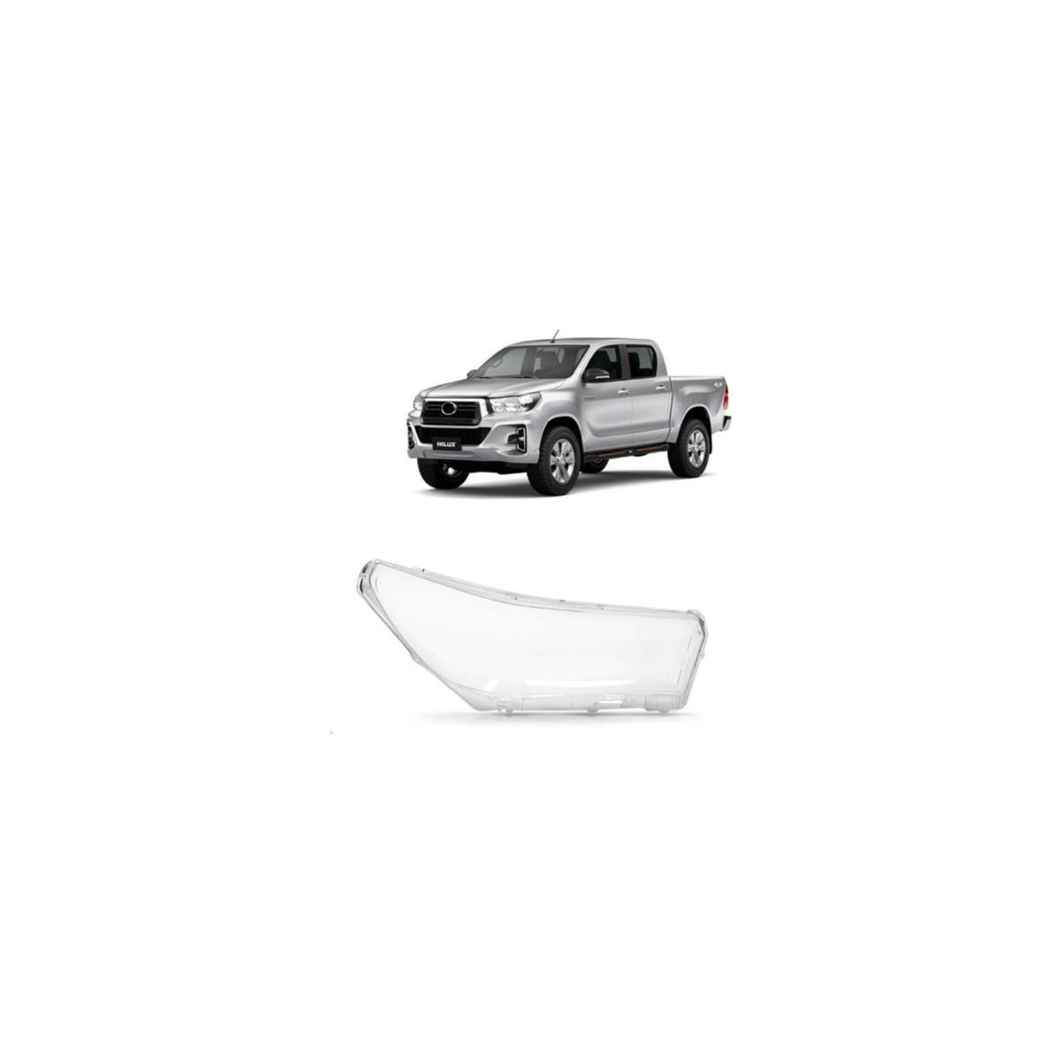 LENTE FAROL DIREITO HILUX 2016 A 2020 (RF32884)