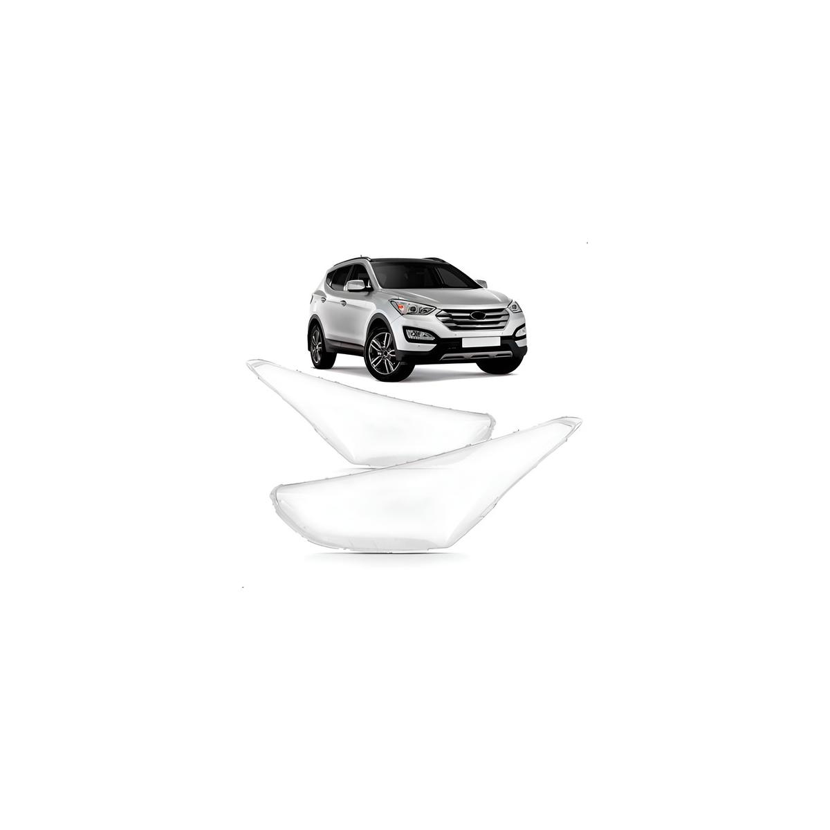 LENTE FAROL ESQUERDO SANTA FE 2014 A 2016 (RF33083)