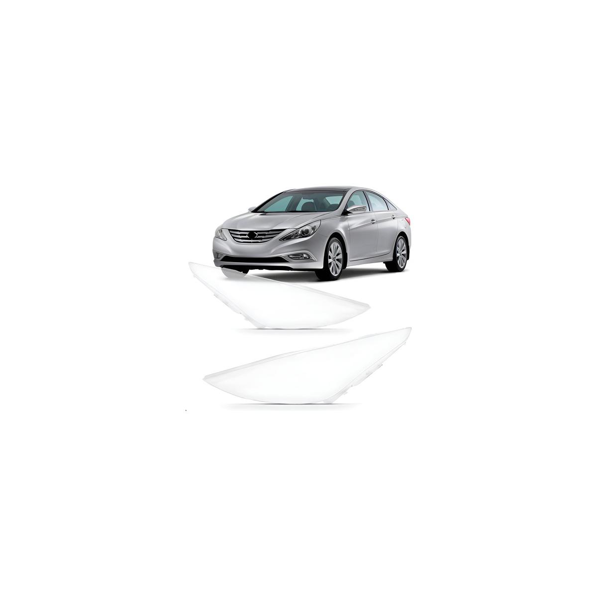 LENTE FAROL ESQUERDO SONATA 2011 A 2014 (RF33085)