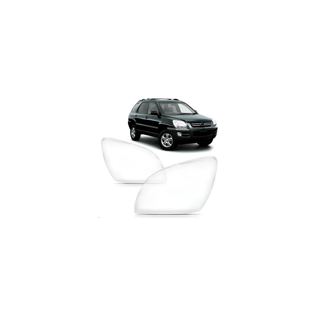 LENTE FAROL ESQUERDO SPORTAGE 2006 A 2009 (RF33089)