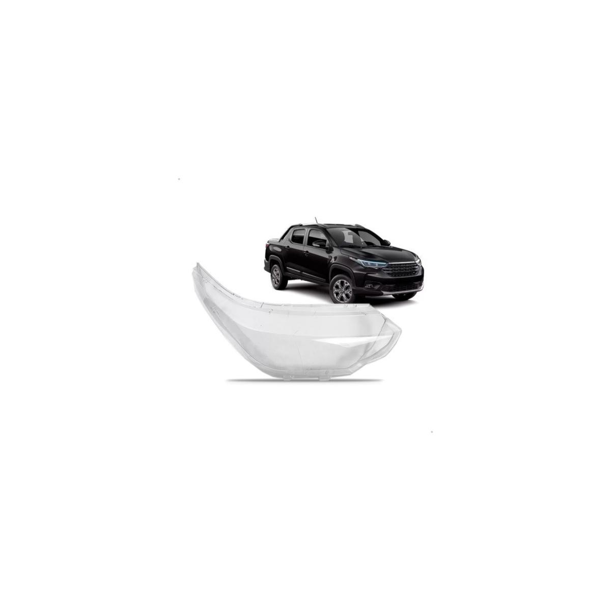 LENTE FAROL ESQUERDO STRADA 2020 A 2024 (RF33709)