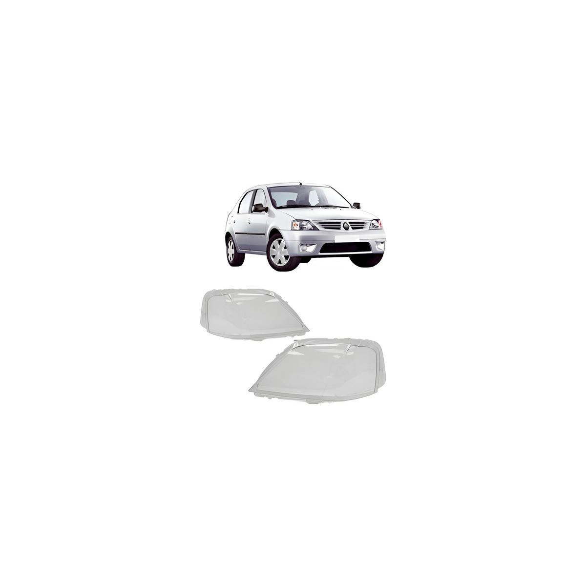 LENTE FAROL ESQUERDO LOGAN 2007 A 2010 (RFLF117)