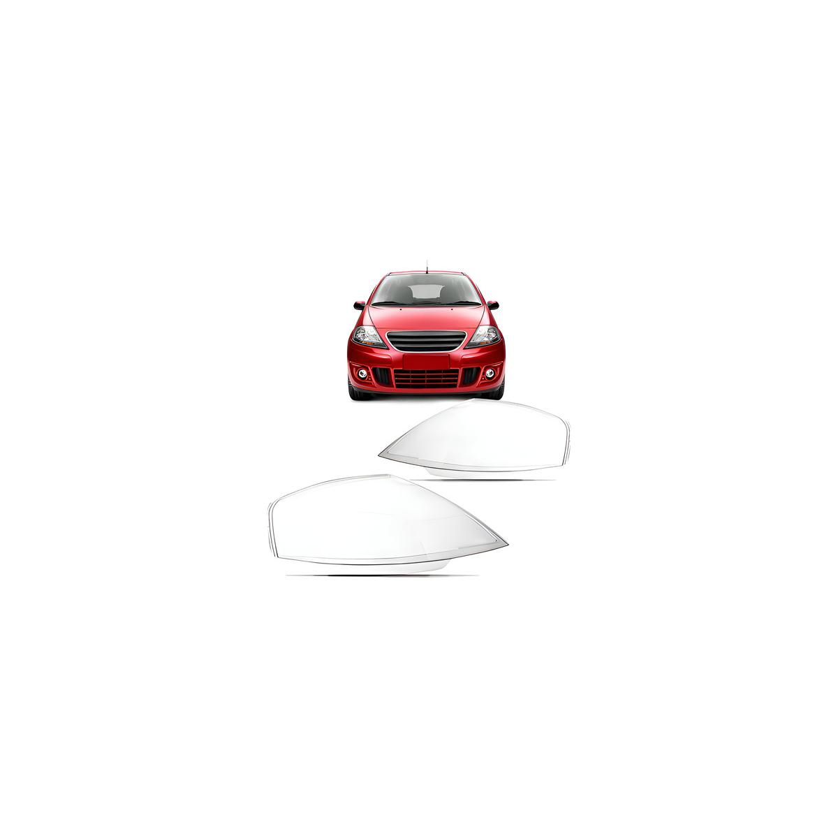 LENTE FAROL ESQUERDO C3 2003 A 2012 (RFLF137)