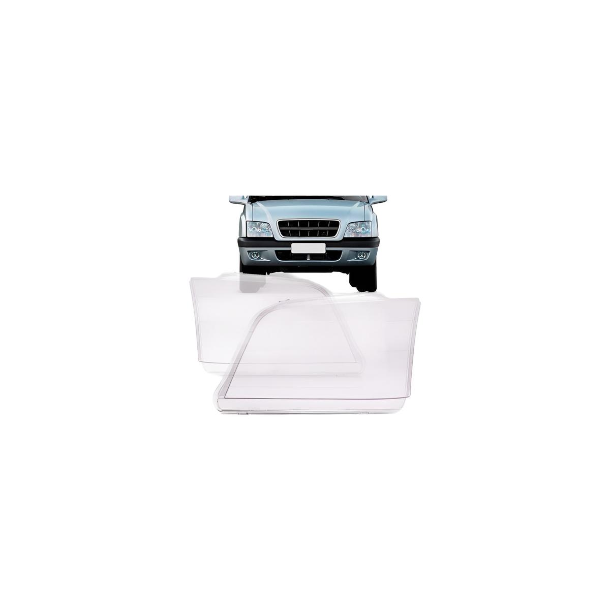 LENTE FAROL ESQUERDO S10 2001 A 2011 (RFLF151)