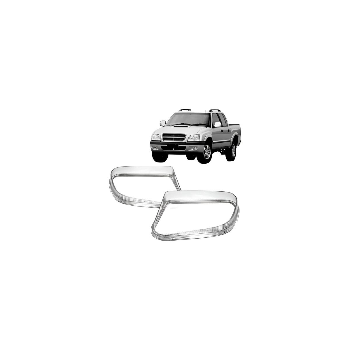 LENTE FAROL DIREITO S10 2001 A 2011 (RFLF66)