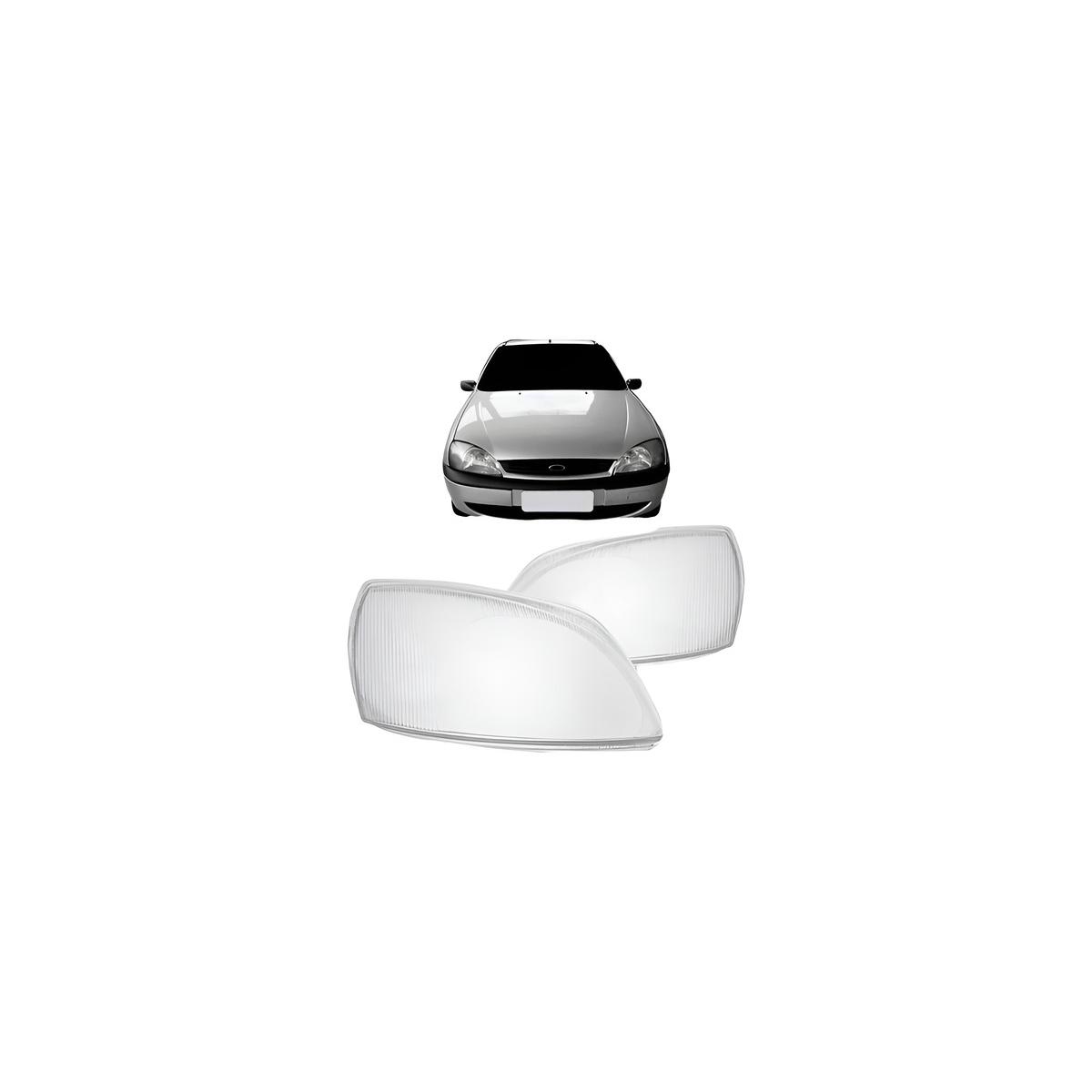 LENTE FAROL DIREITO FIESTA 2000 A 2002 (RFVC118605)