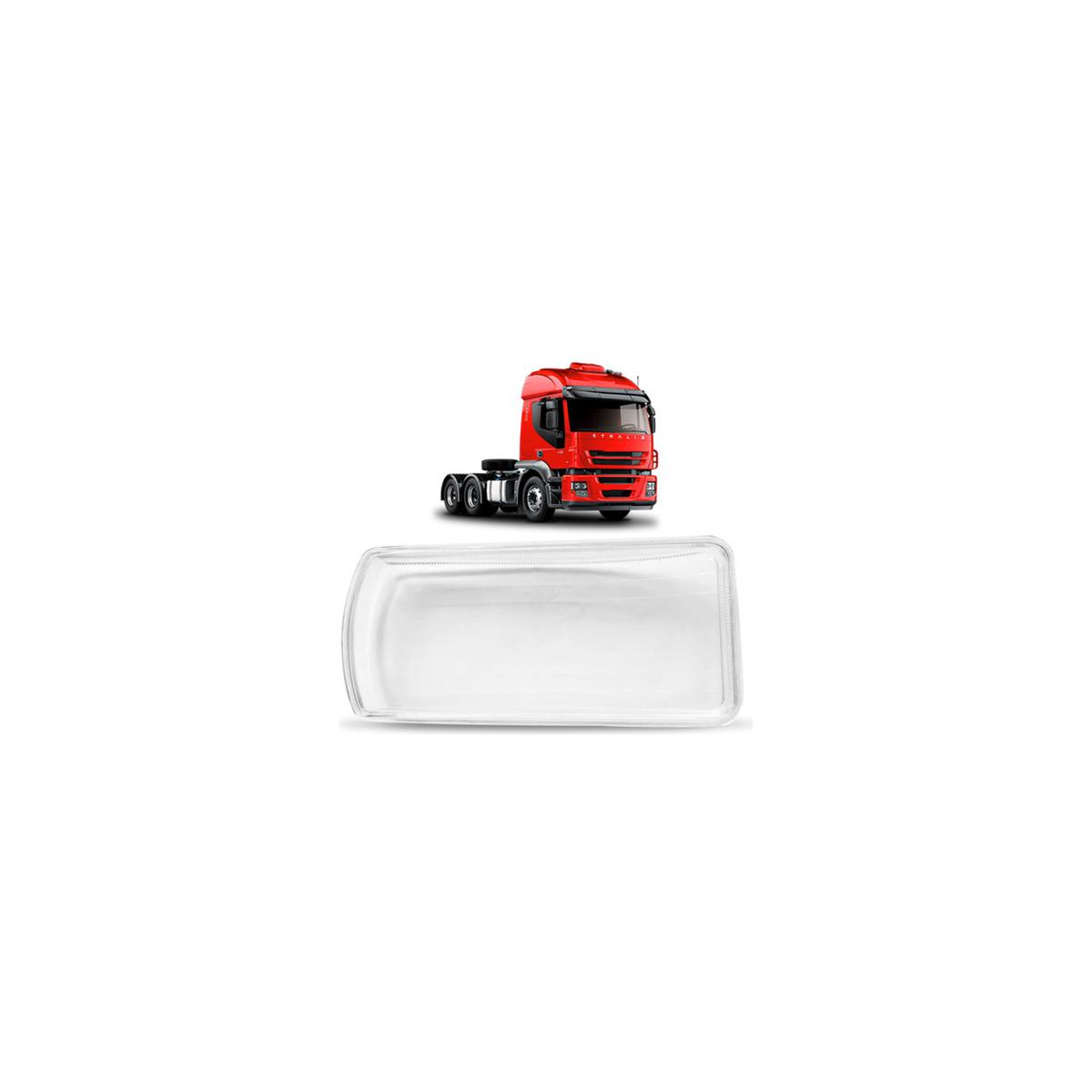 LENTE FAROL VIDRO DIREITO STRALIS 2003 A 2007 (RF17010)