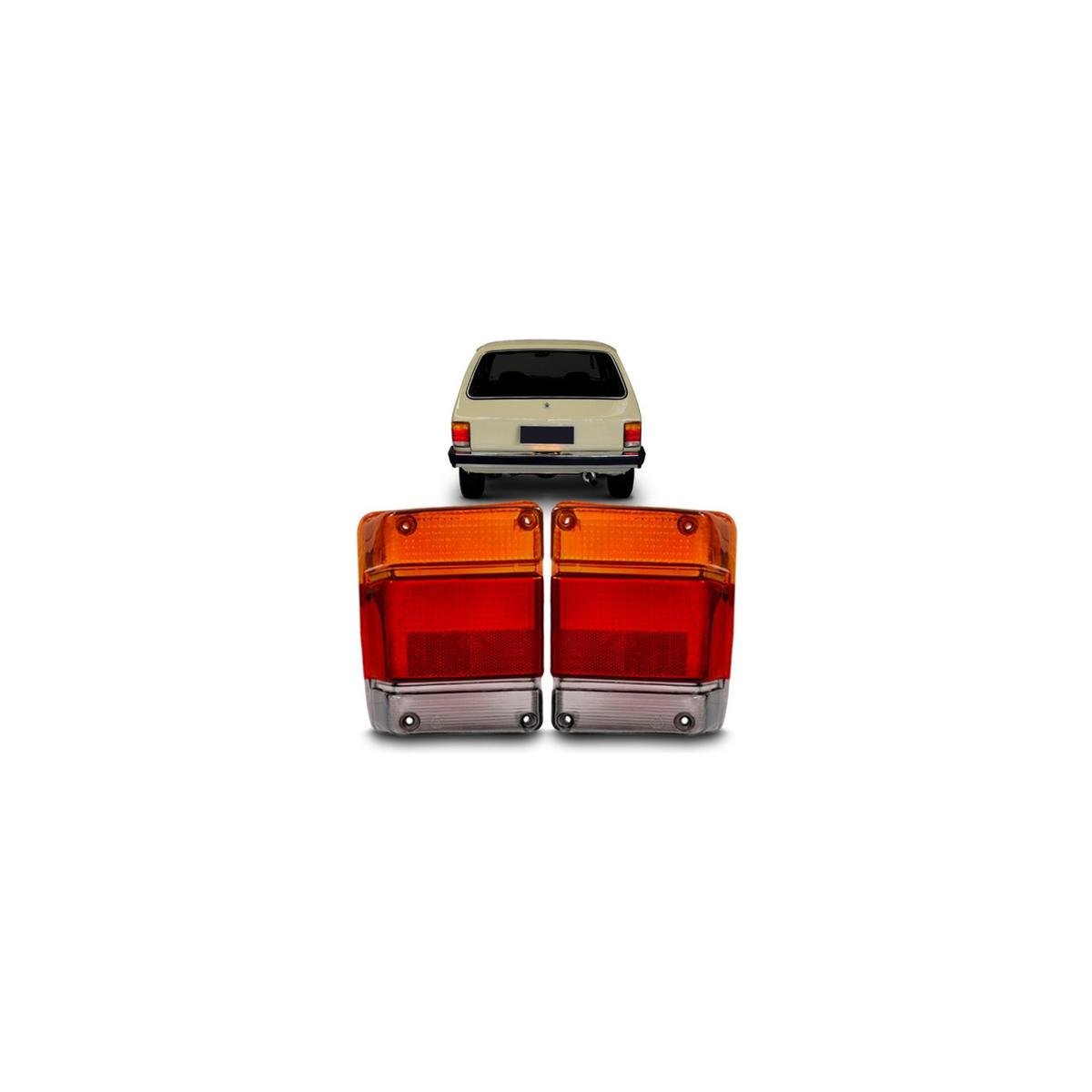 LENTE LANTERNA TRASEIRA DIREITO CHEVY 1983 A 1994 (RFAR1018)
