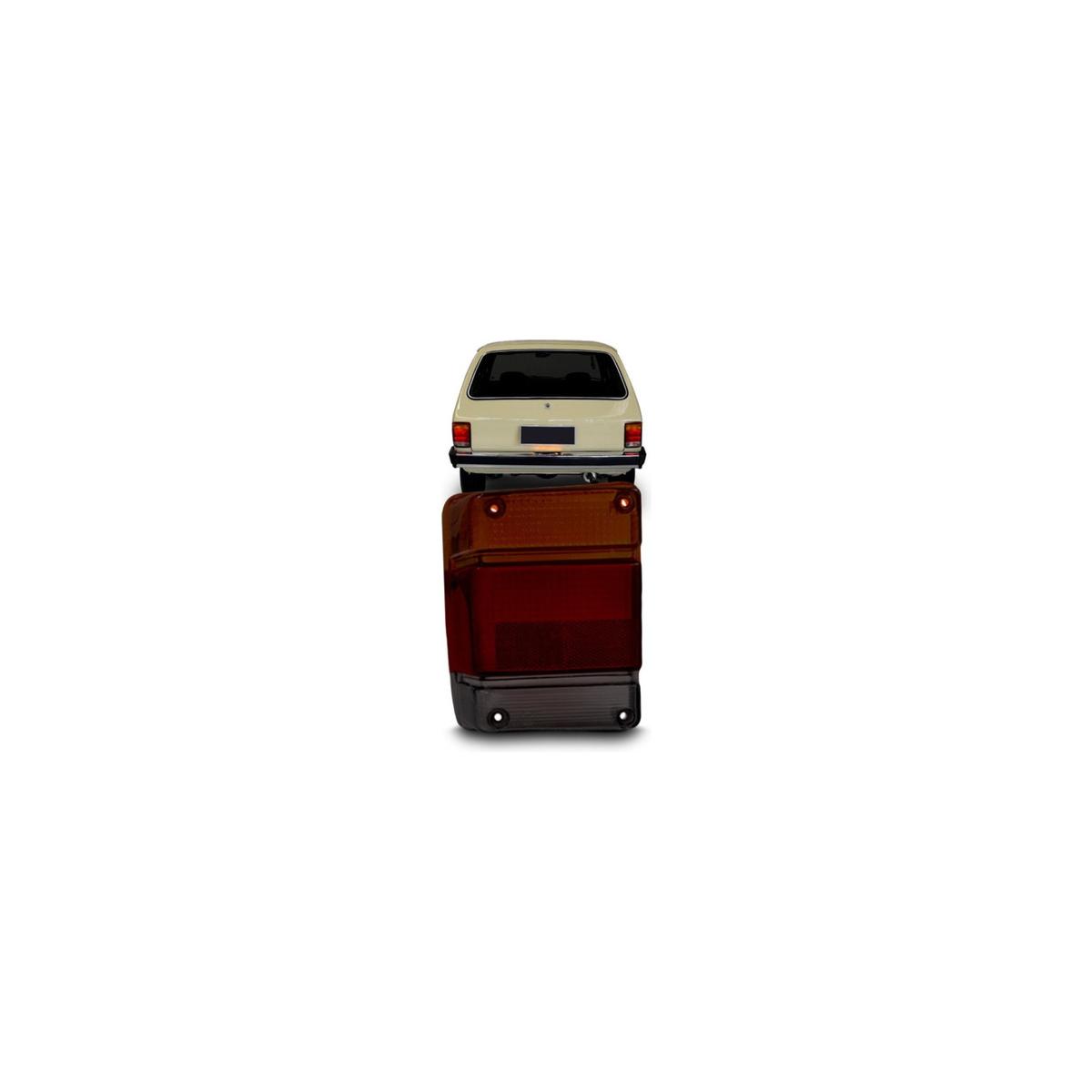 LENTE LANTERNA TRASEIRA ESQUERDO CHEVY 1983 A 1994 (RFAR1021)