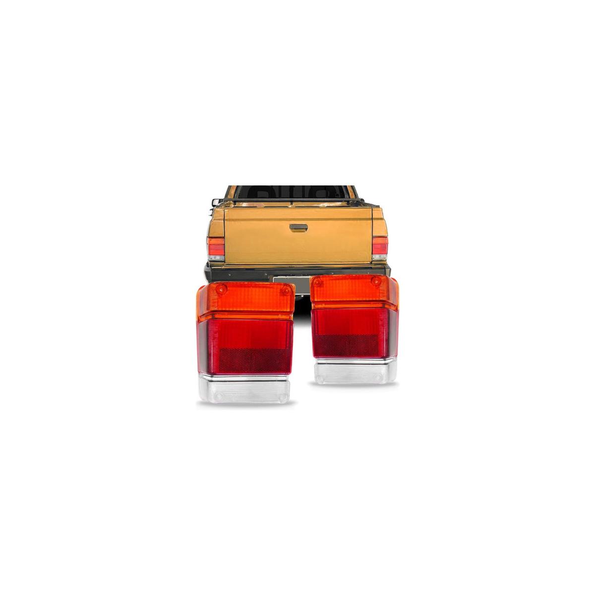 LENTE LANTERNA TRASEIRA DIREITO CHEVY 1983 A 1994 (RFAR1022)