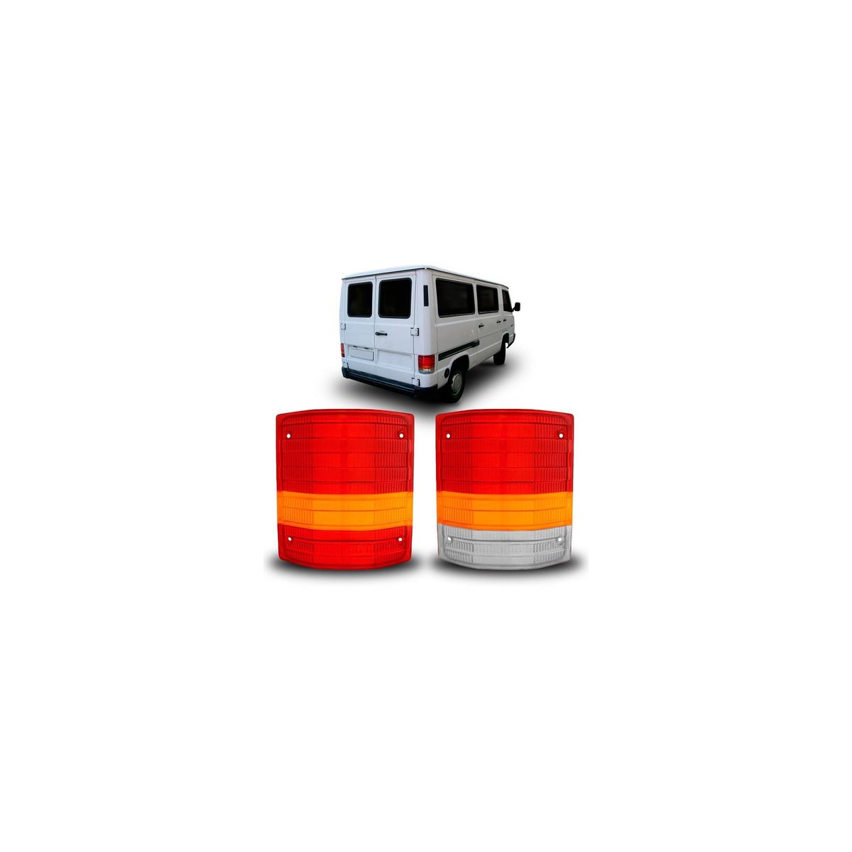 LENTE LANTERNA TRASEIRA ESQUERDO MB 180 1993 A 1996 (RFJ107)