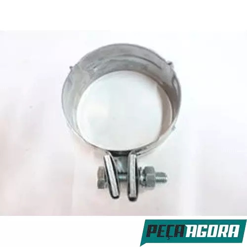 CAIXA 2 ABRACADEIRA INOX TUBO ESCAPE 4POLEGADAS VW VOLKSWAGEN 19370 (CX.2V225317