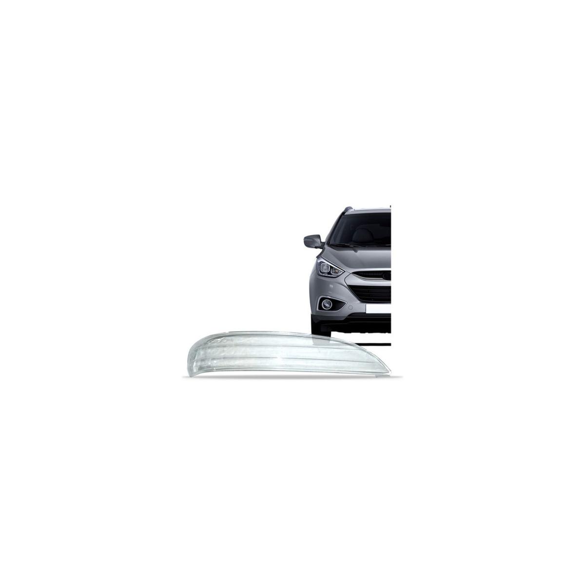 LENTE PISCA RETROVISOR DIREITO IX35 2010 A 2022 (RF29944)