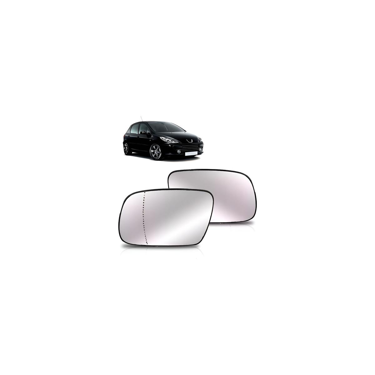 LENTE RETROVISOR DIREITO 307 2003 A 2012 (RF24014)