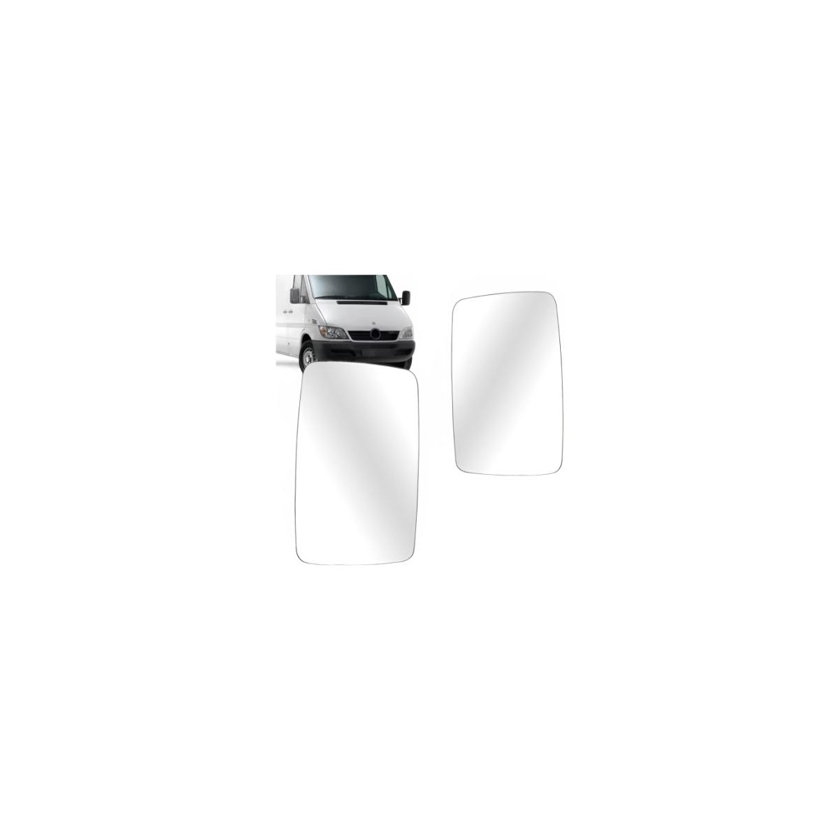 LENTE RETROVISOR ESQUERDO SPRINTER 1995 A 2011 (RF24247)