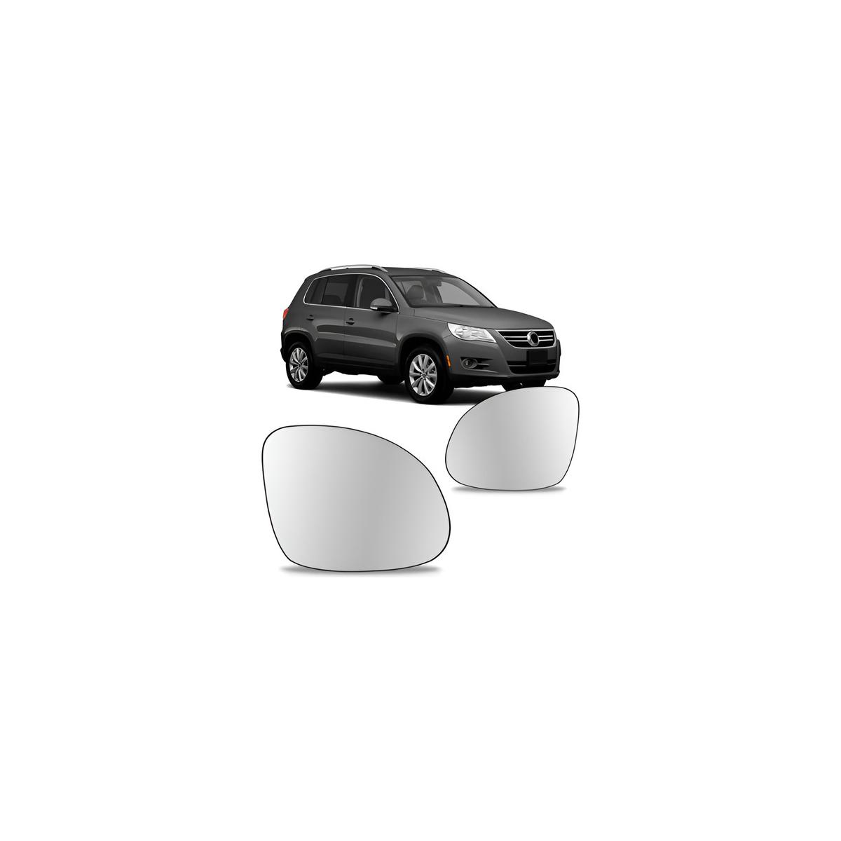 LENTE RETROVISOR ESQUERDO TIGUAN 2009 A 2017 (RF24251)