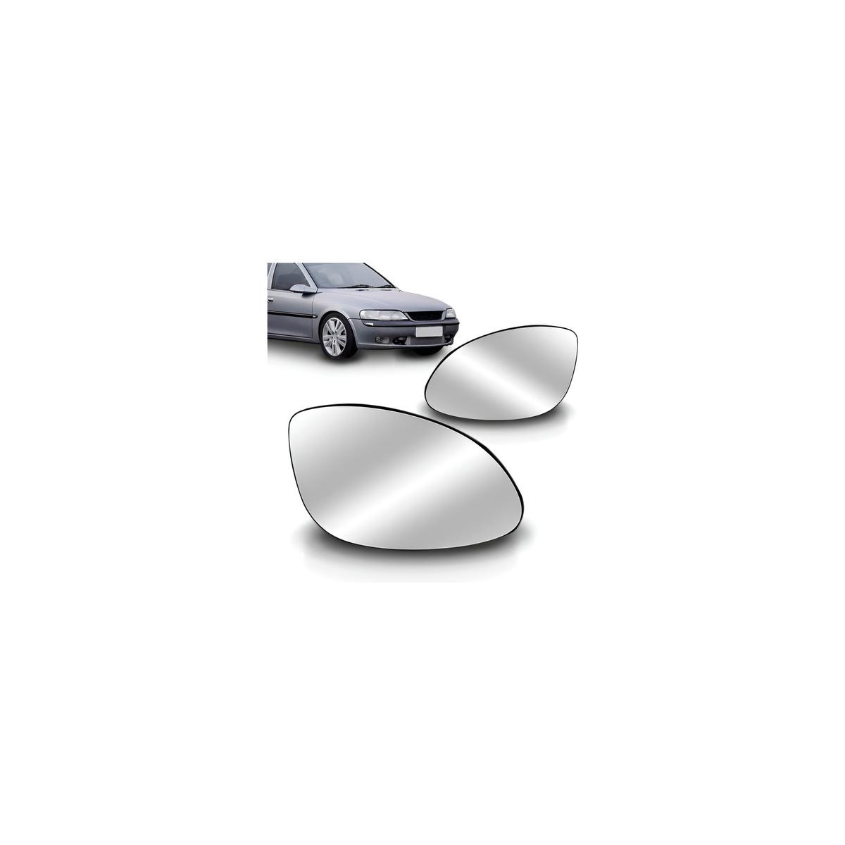 LENTE RETROVISOR DIREITO VECTRA 1997 A 1999 (RF24264)