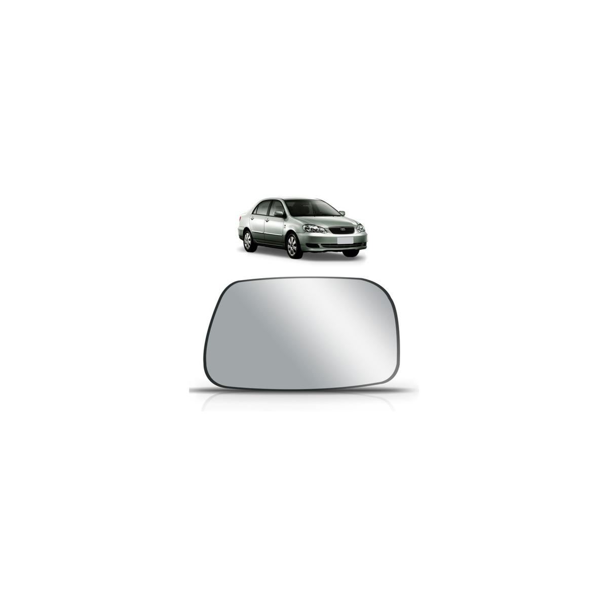 LENTE RETROVISOR ESQUERDO COROLLA 2003 A 2008 (RF26715)