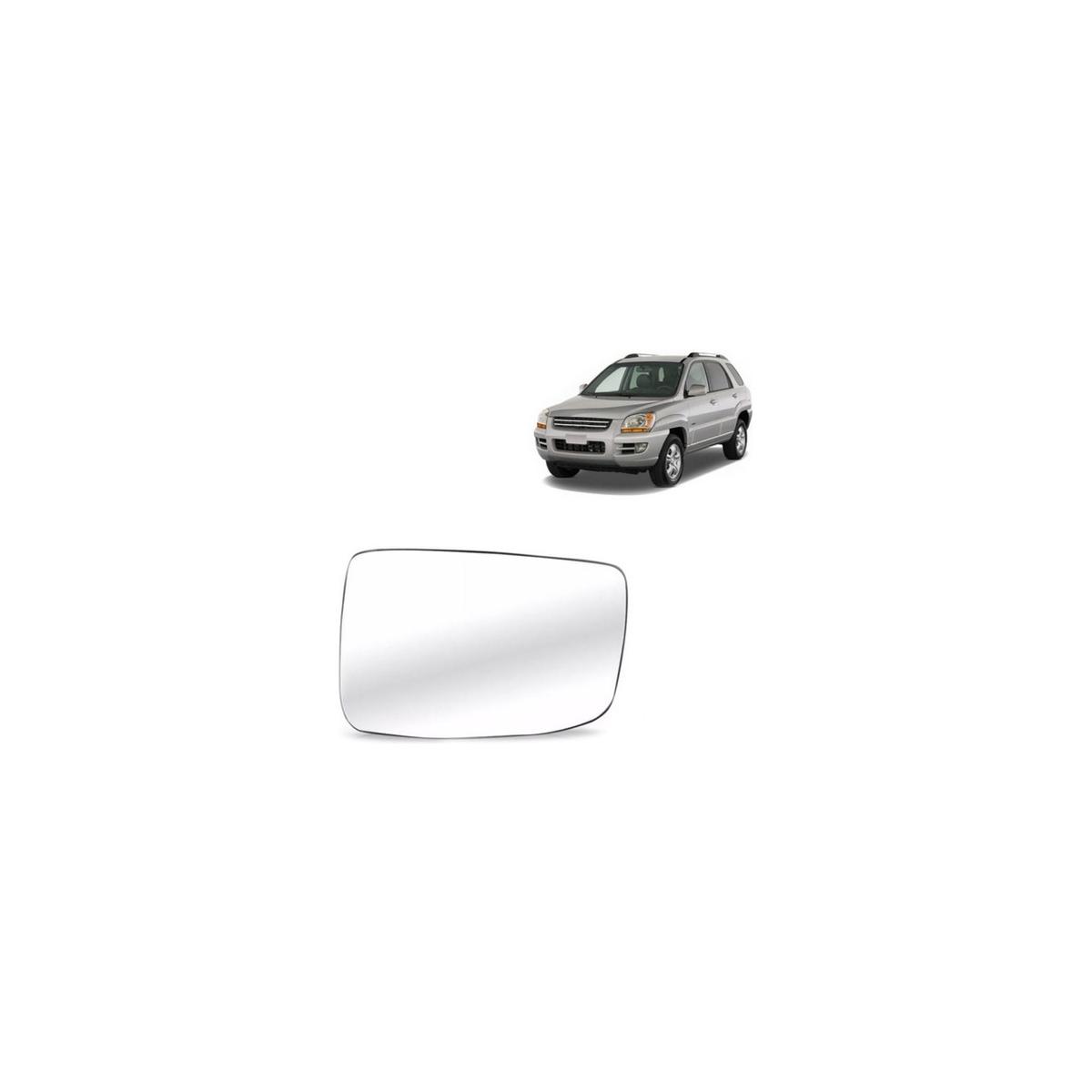 LENTE RETROVISOR ESQUERDO SPORTAGE 2005 A 2010 (RF26729)