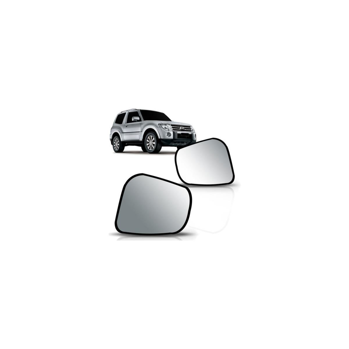LENTE RETROVISOR DIREITO PAJERO FULL 2008 A 2021 (RF26742)