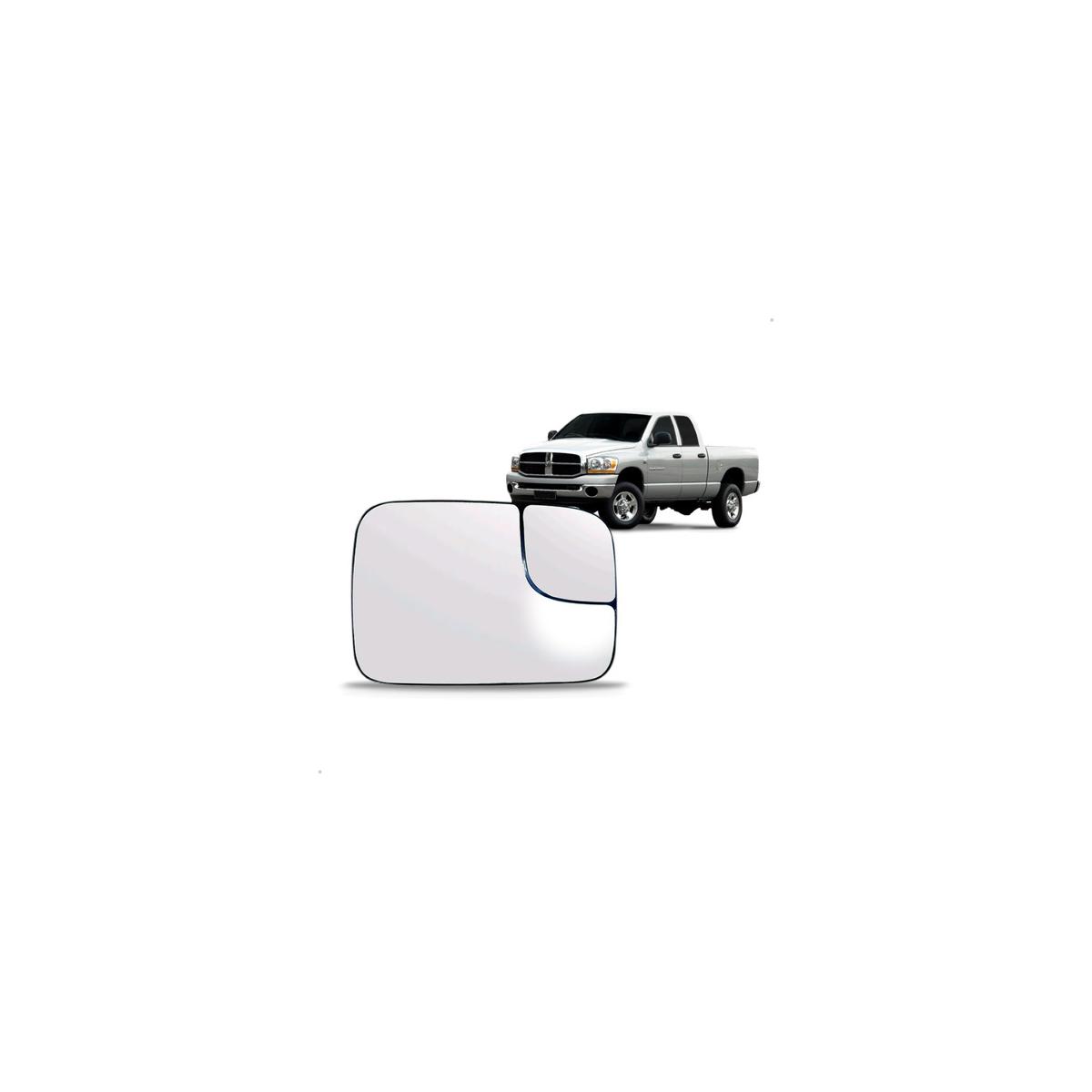 LENTE RETROVISOR ESQUERDO RAM 2002 A 2008 (RF29259)