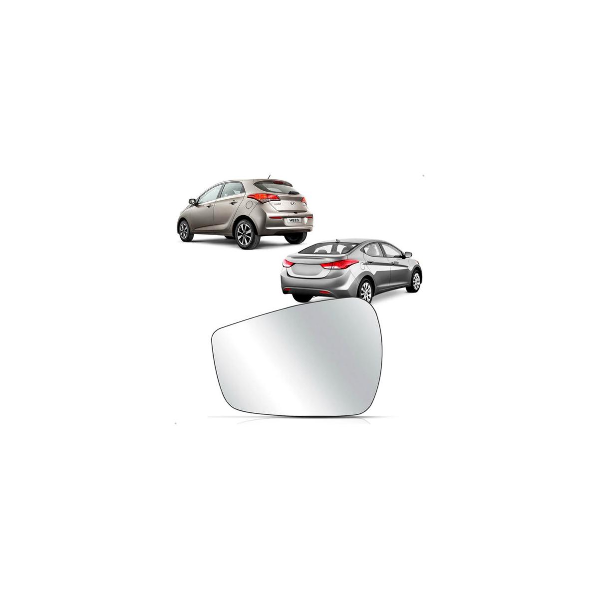 LENTE RETROVISOR ESQUERDO ELANTRA 2011 A 2016 (RF33391)