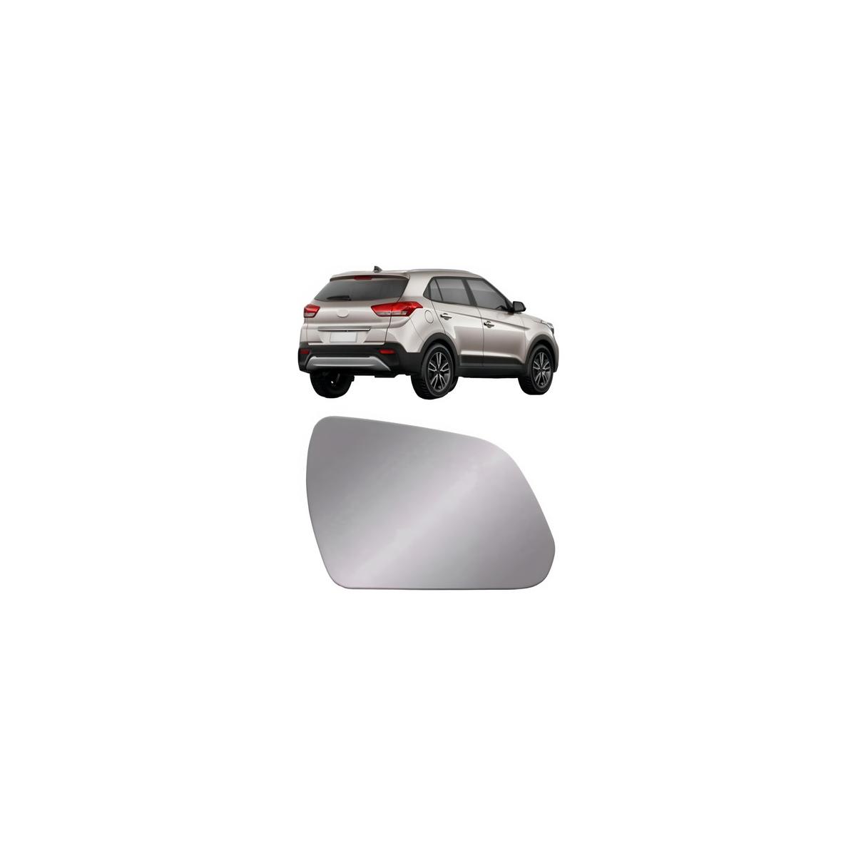 LENTE RETROVISOR ESQUERDO CRETA 2017 A 2021 (RF33395)