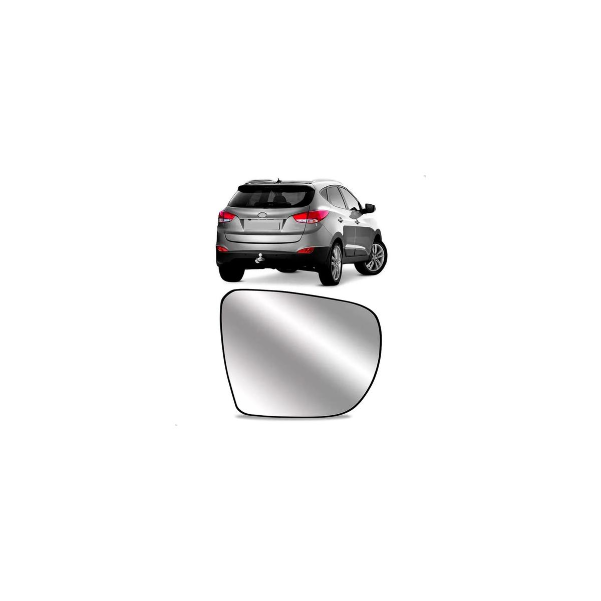 LENTE RETROVISOR ESQUERDO IX35 2010 A 2022 (RF33397)