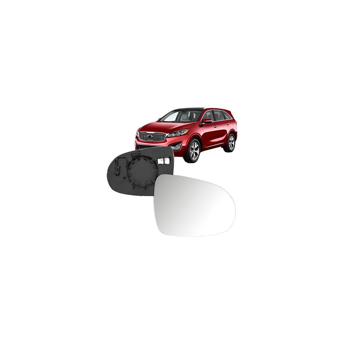 LENTE RETROVISOR ESQUERDO SORENTO 2016 A 2018 (RF33417)