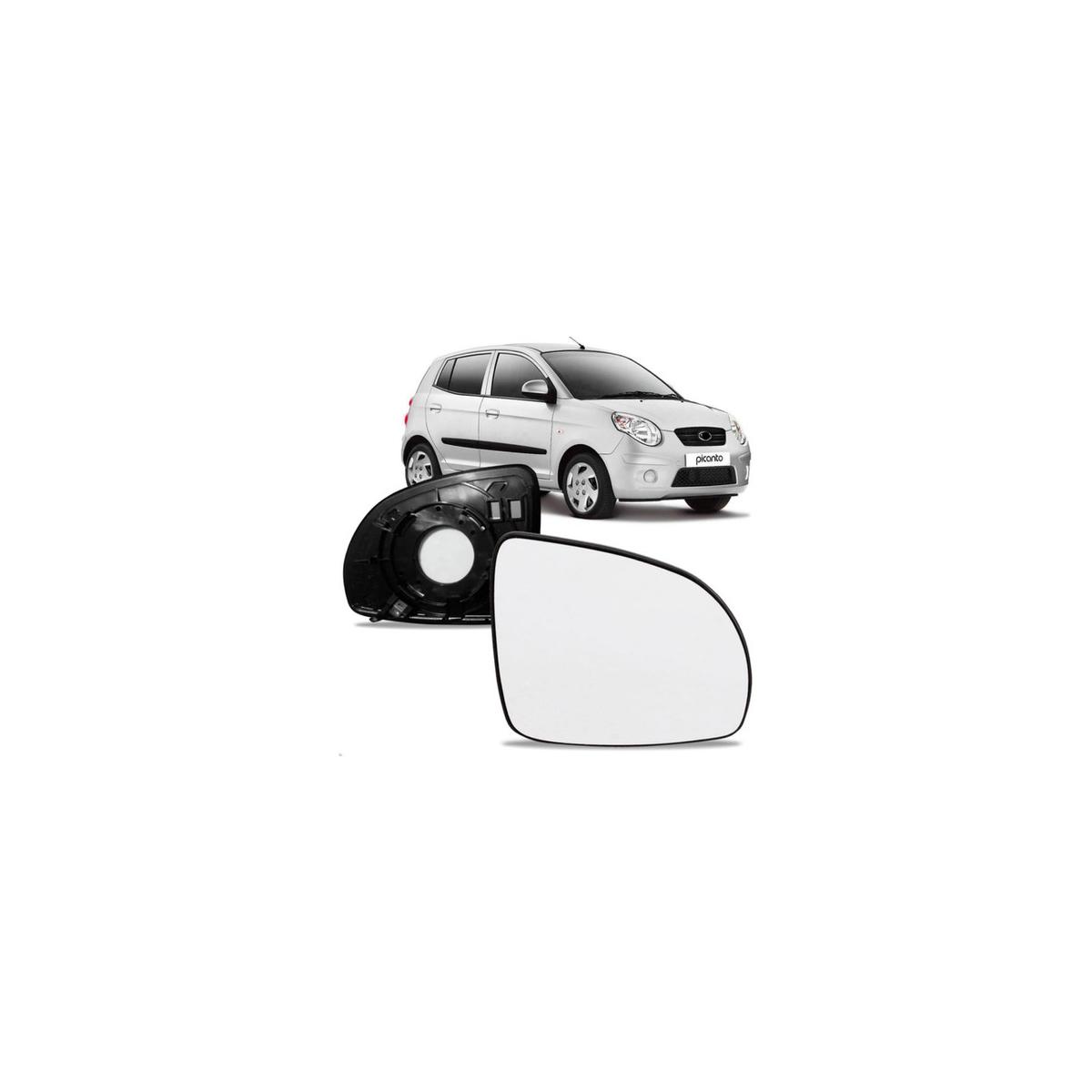 LENTE RETROVISOR ESQUERDO PICANTO 2008 A 2011 (RF33419)