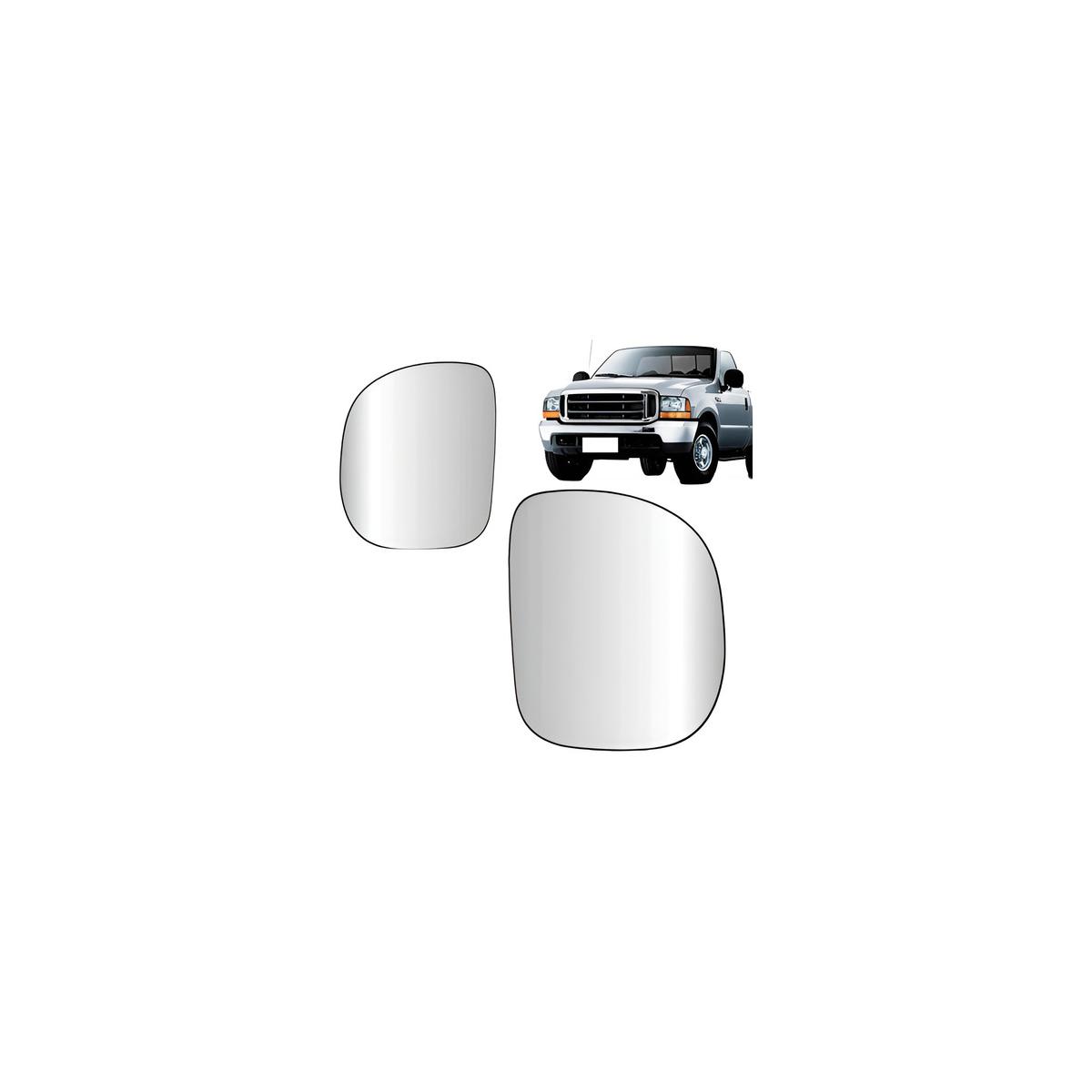 LENTE RETROVISOR DIREITO F250 1999 A 2012 (RFRFHM22)