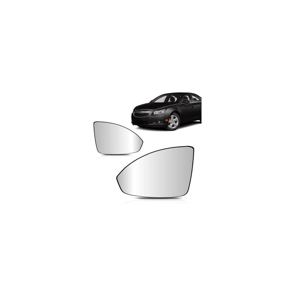 LENTE RETROVISOR ESQUERDO CRUZE 2011 A 2016 (RFRGXM51)