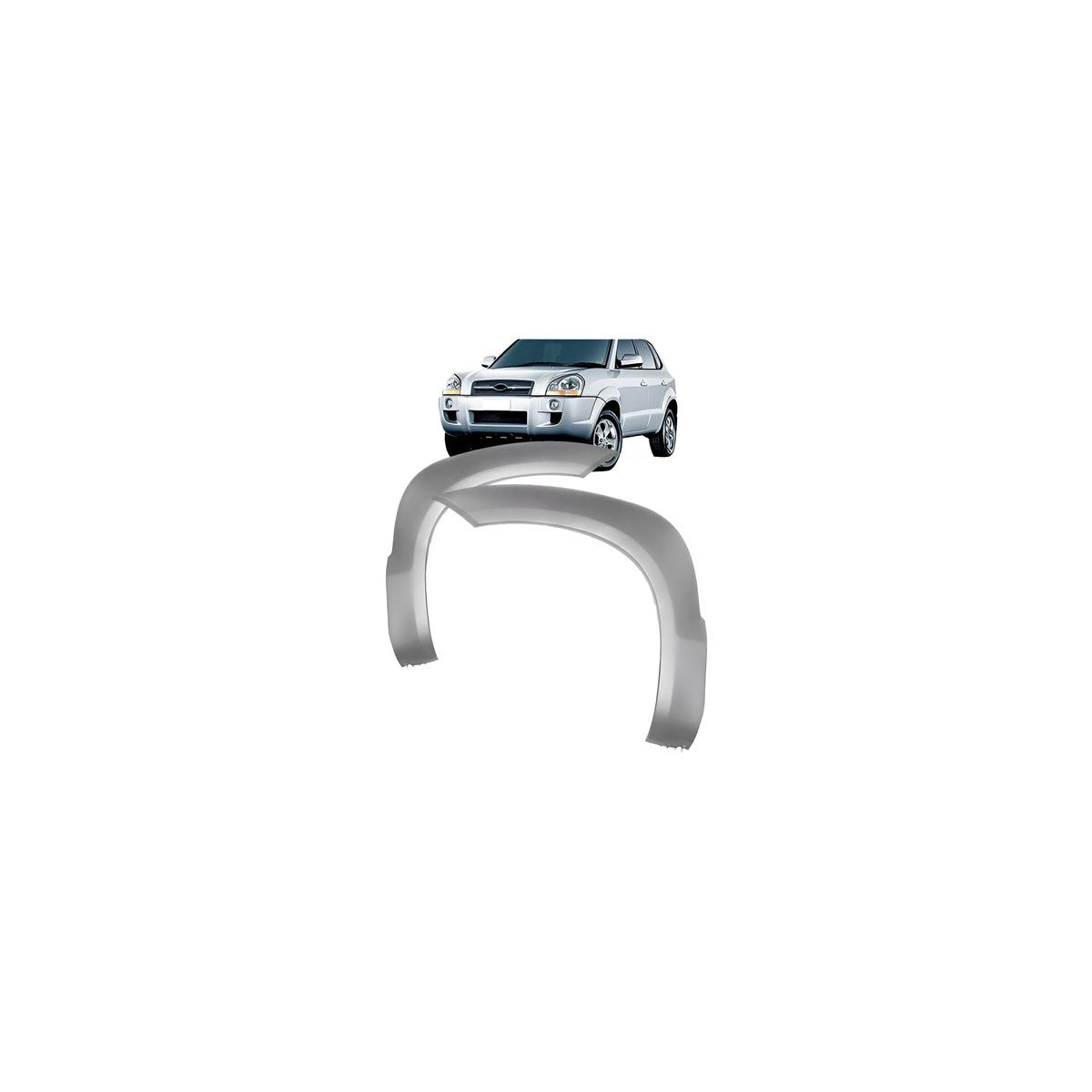 MOLDURA ALARGADOR VAO RODA DIREITO TUCSON 2005 A 2016 (RF28110)